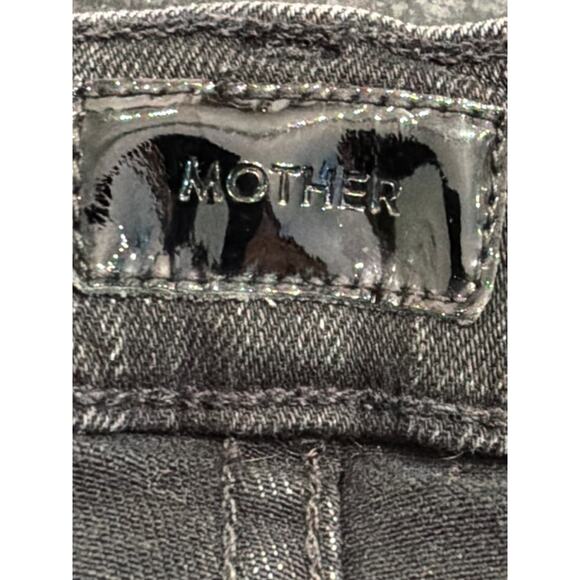 Mother Pixie Dazzler Ankle Fray distressed jeans Sz 30 - Picture 3 of 13